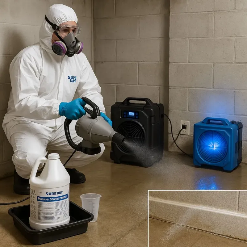 Sanitization and Odor Removal process in Dover, NH