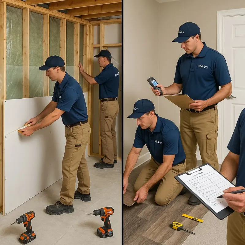 Repairs and Reconstruction process in Dover, NH